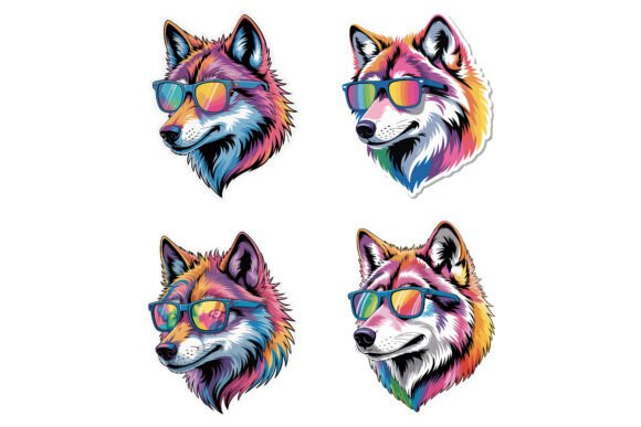 Wolf Head Silhouette Vector: Graphics & Illustrations for Brand Impact